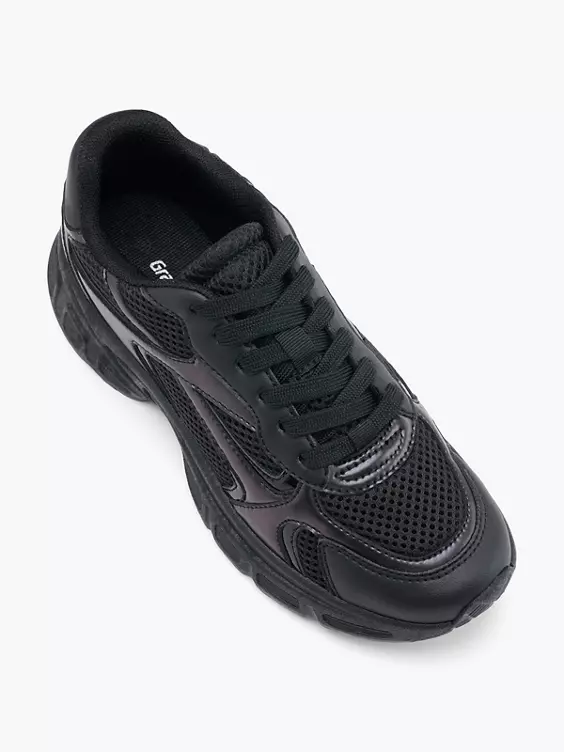 Graceland Chunky Sneaker in schwarz