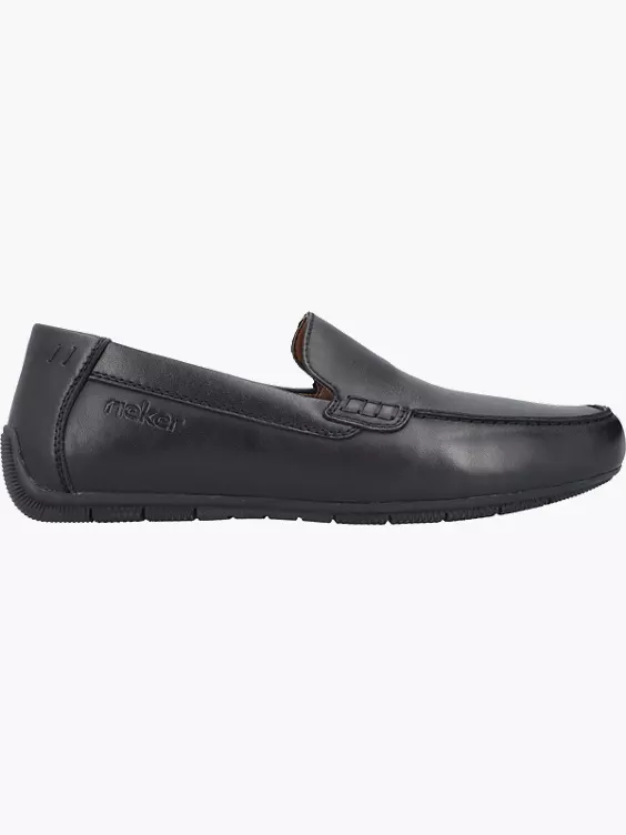 Rieker Herren Slipper in schwarz