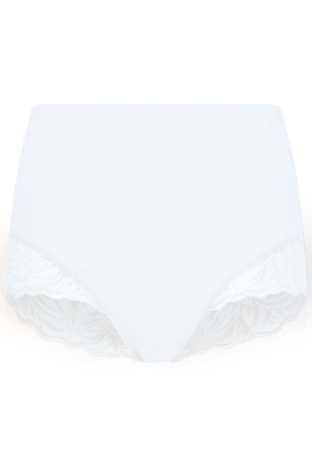 Microfibre and Lace Medium Control Briefs