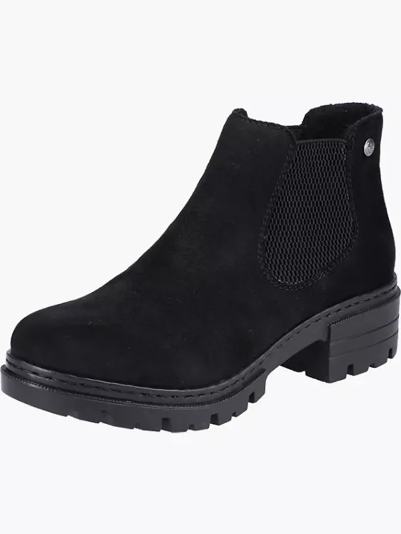 Rieker Damen Chelsea Boots in schwarz