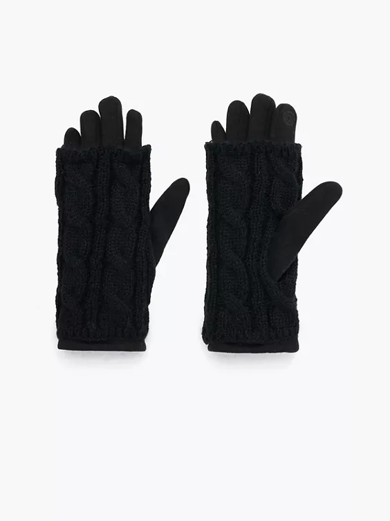 DEICHMANN Handschuhe in schwarz