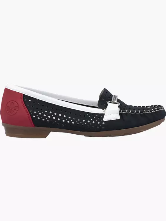 Rieker Damen Loafer in blau