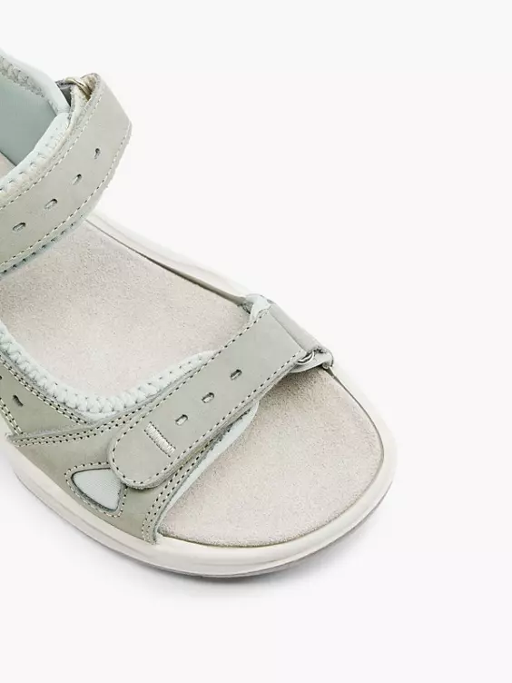 Romika Leder Sandale in grau