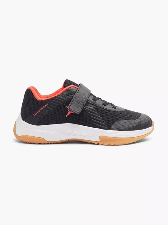 PUMA Hallenschuh LUMINOUS V JR in schwarz