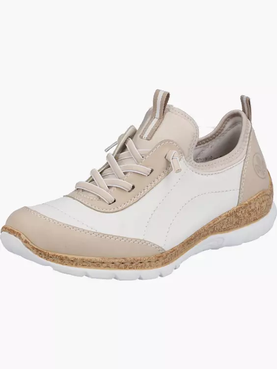 Rieker Damen Slipper in weiß
