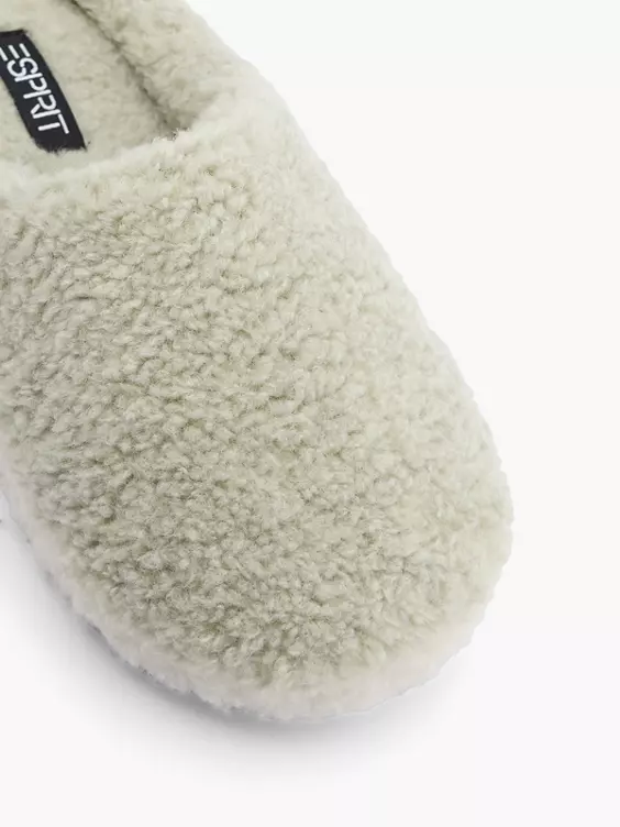 ESPRIT Pantoffel in grün
