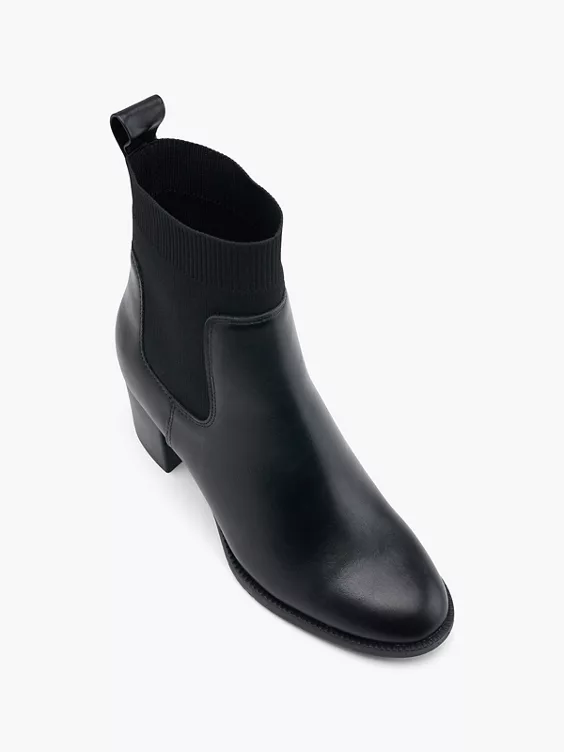 Graceland Chelsea Stiefelette in schwarz
