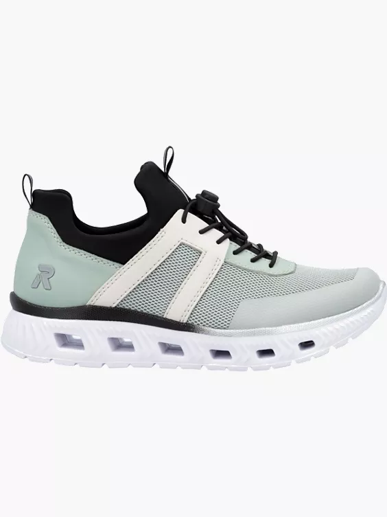 Damen Slipper in grün