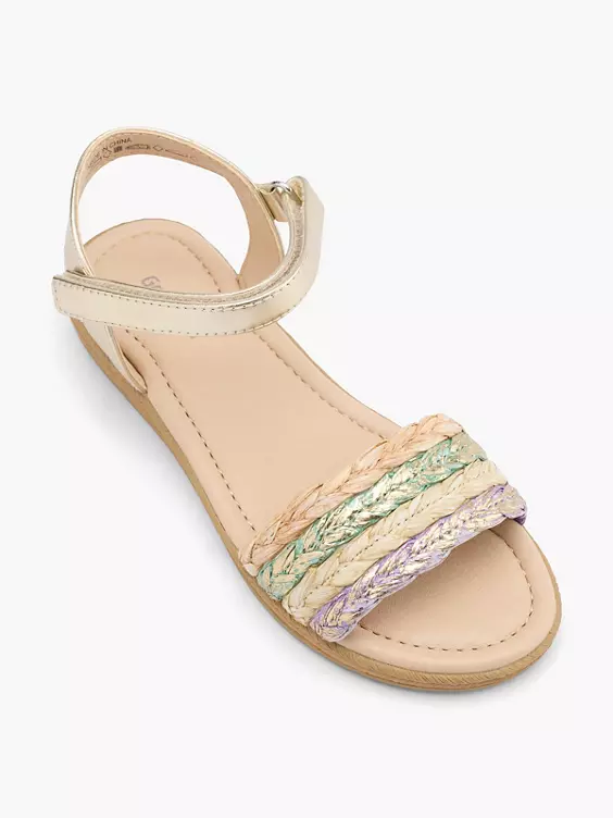 Graceland Sandale in gold