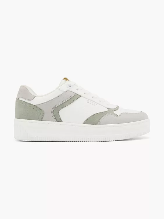 ESPRIT Platform Sneaker in weiß