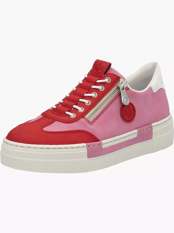 Rieker Damen Sneaker Low in rosa