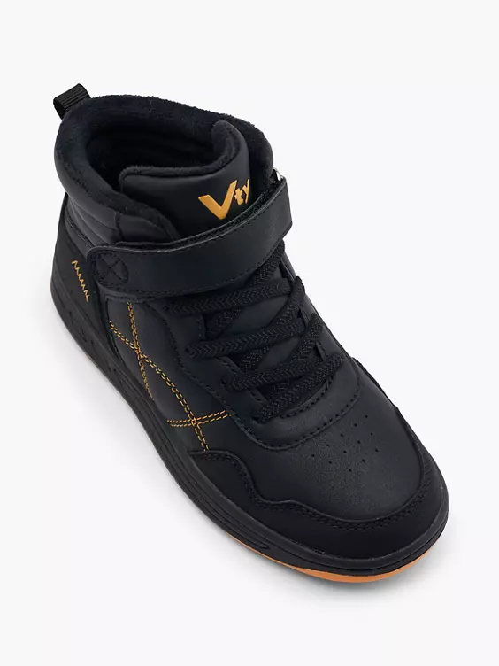 Vty Hoher Sneaker in schwarz