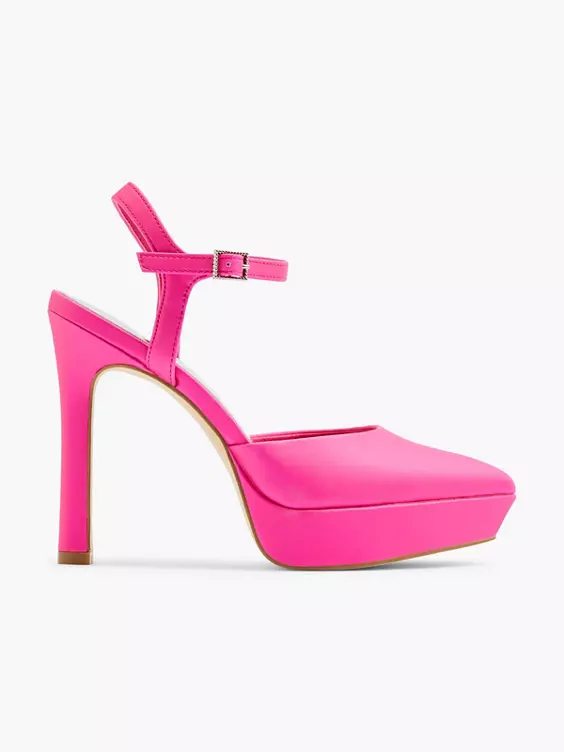 Catwalk Slingpumps in fuchsia
