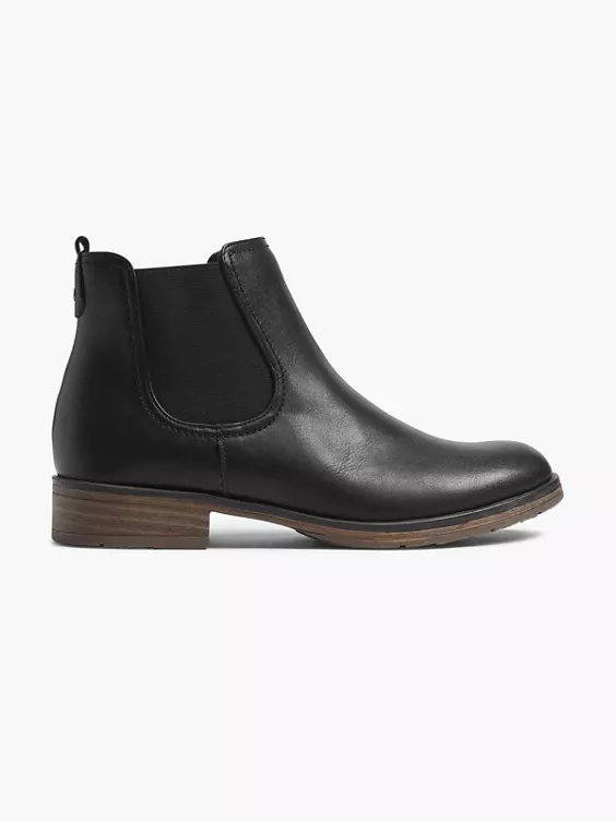 Graceland Chelsea Stiefelette in schwarz
