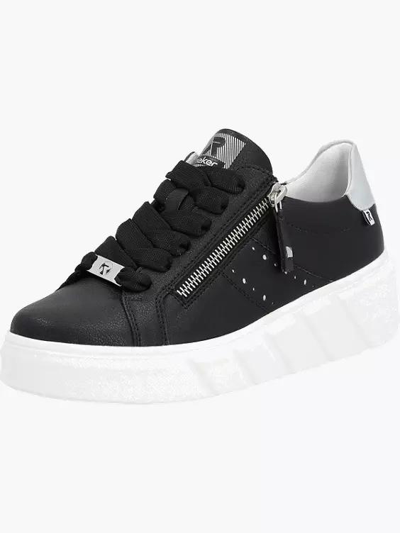 Damen Sneaker Low in schwarz