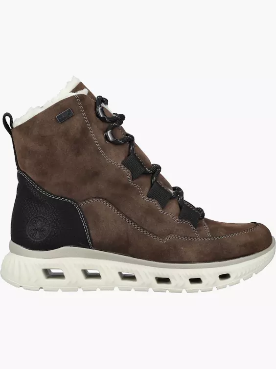 Damen Schnürstiefel in braun