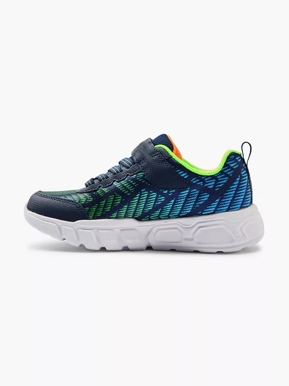 Skechers Sneaker FLINN - SHARP STRIDE - mit Licht in navyblau
