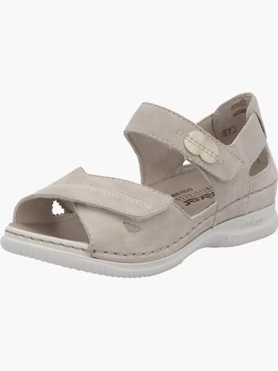 Rieker Damen Riemchensandalen in beige