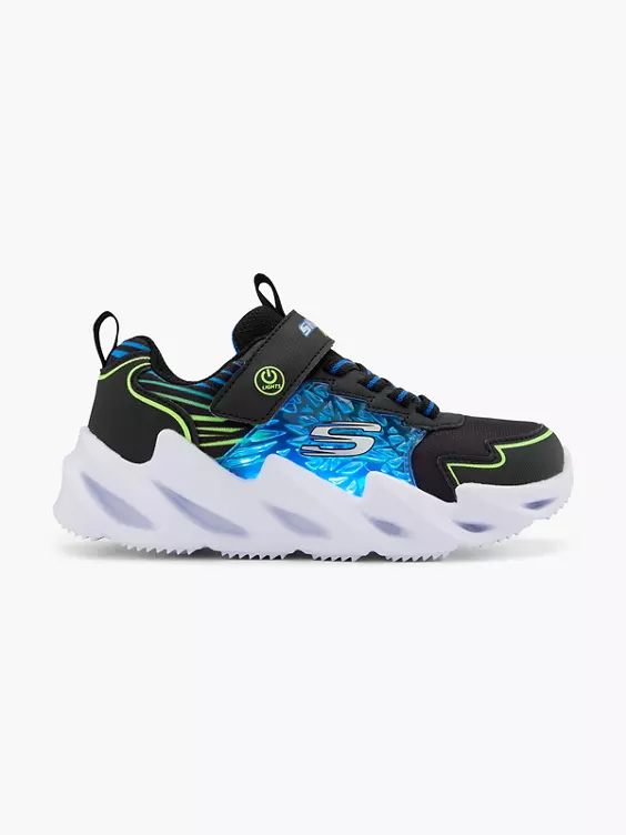 Skechers Sneaker SHARK BOTS - mit Licht in schwarz