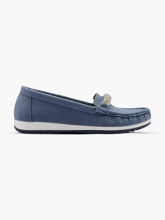 Easy Street Komfort Mokassin in blau