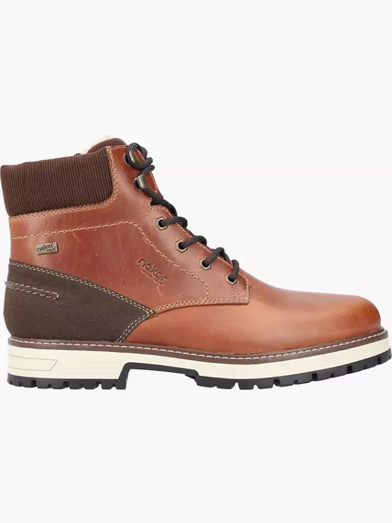 Rieker Herren Schnürstiefel in braun