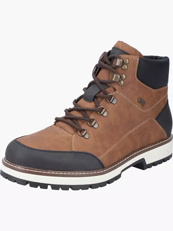 Rieker Herren Schnürstiefel in braun