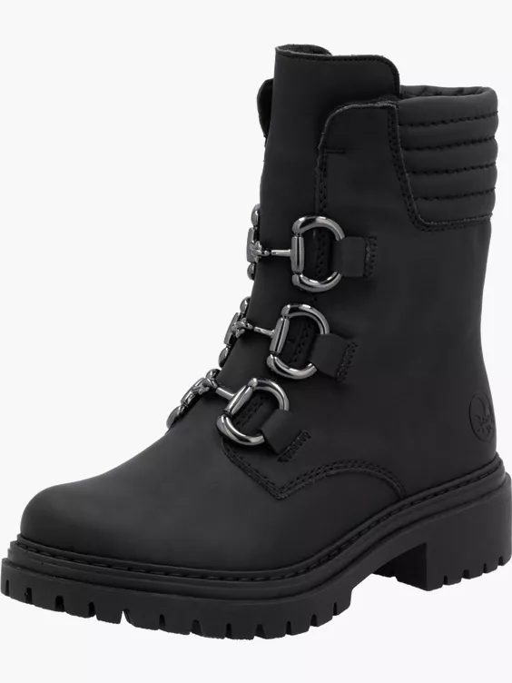 Rieker Damen Stiefeletten in schwarz