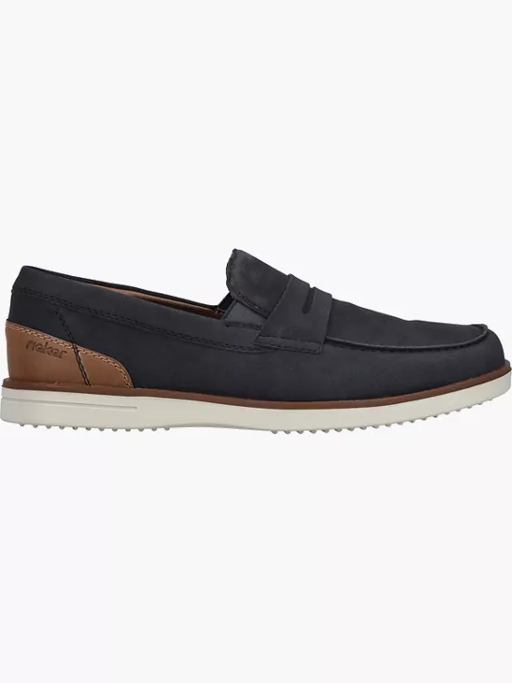Rieker Herren Slipper in blau