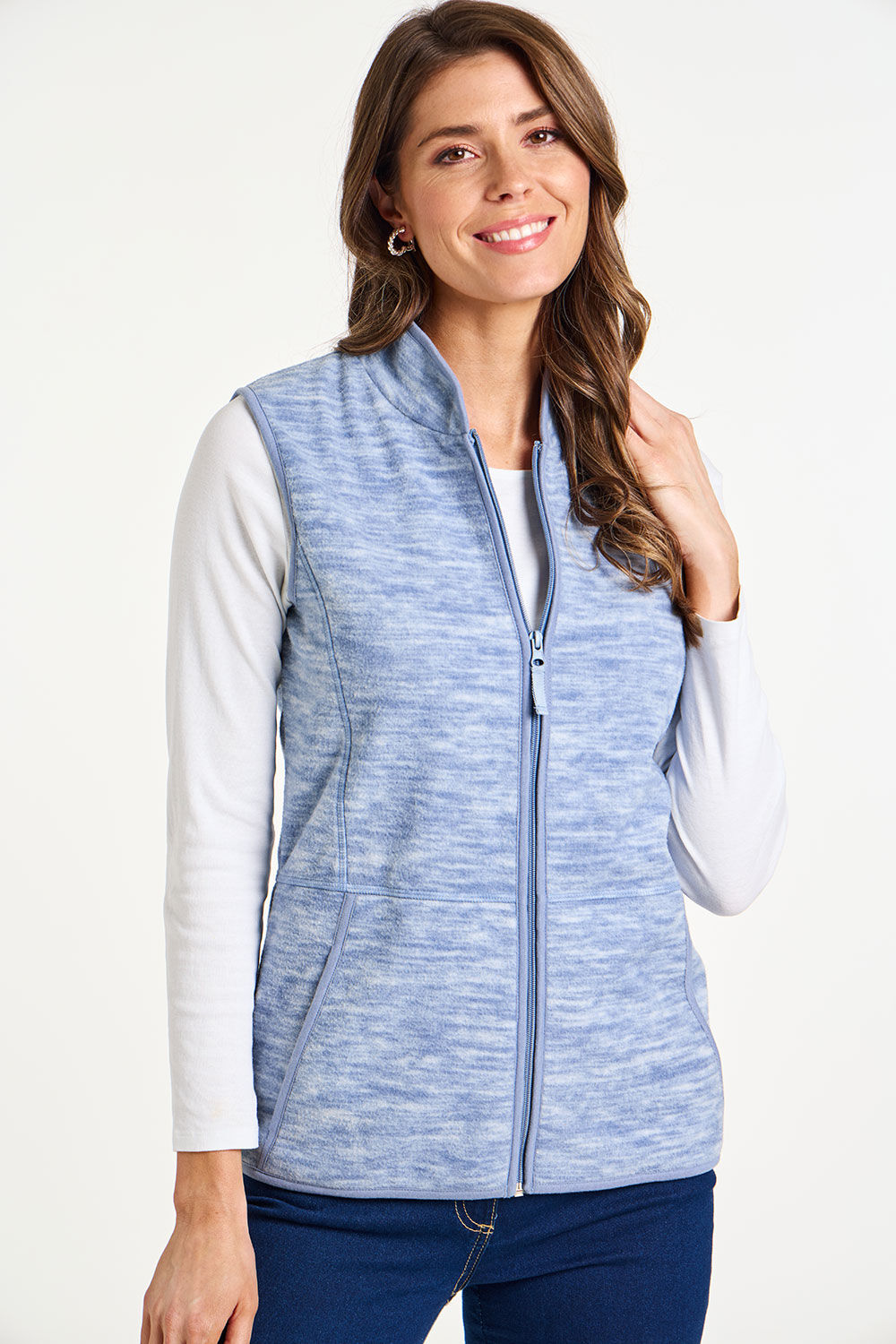 Sleeveless Polar Fleece Gilet