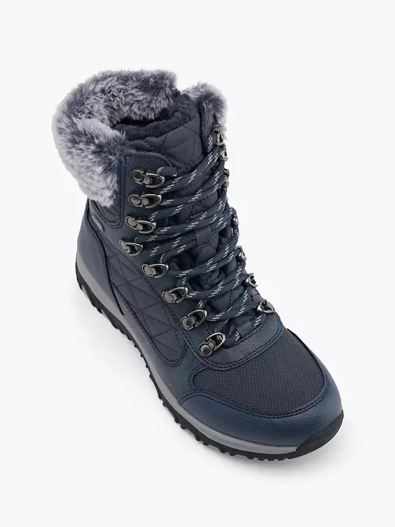 Easy Street Komfort Schnürboots in blau
