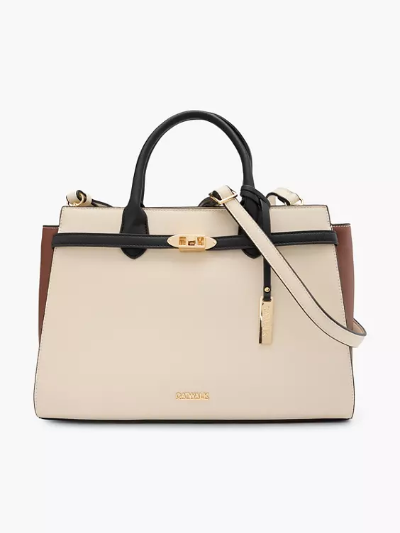 Catwalk Handtasche in beige
