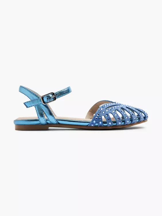 Graceland Sandale in blau