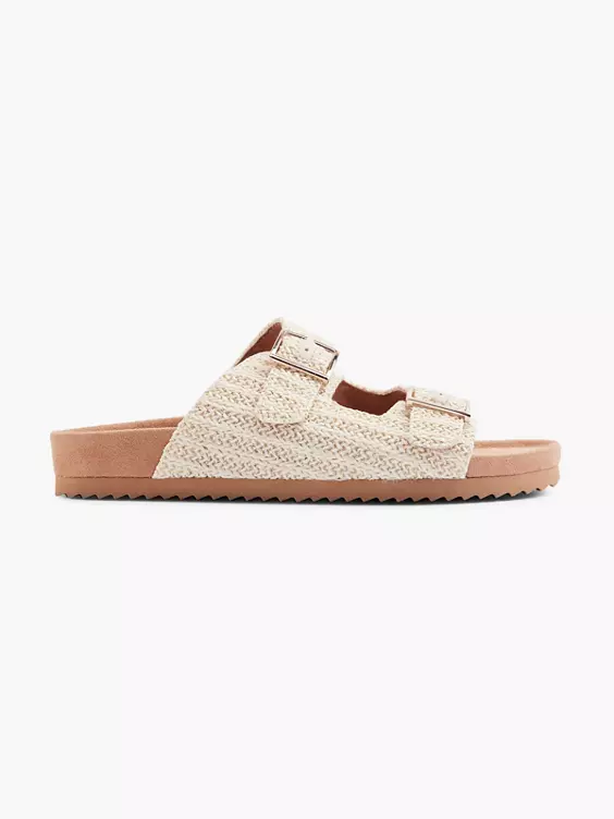 Graceland Pantolette in beige