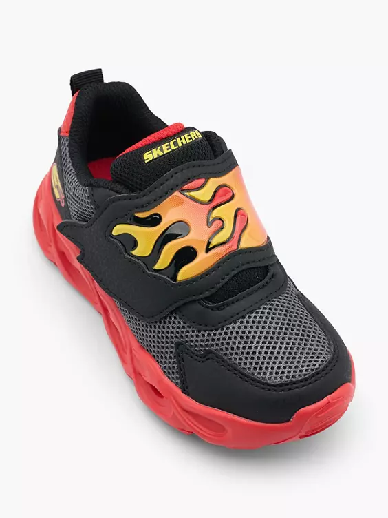 Skechers Lauflerner MIGHTY GLOW - mit Licht in schwarz