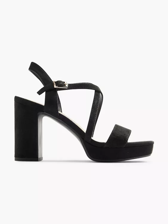Catwalk Sandalette in schwarz