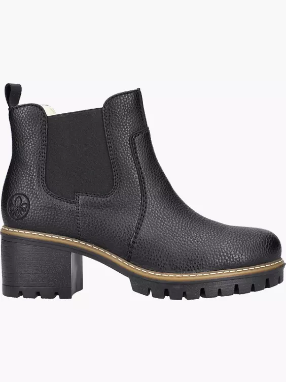 Rieker Damen Chelsea Boots in schwarz