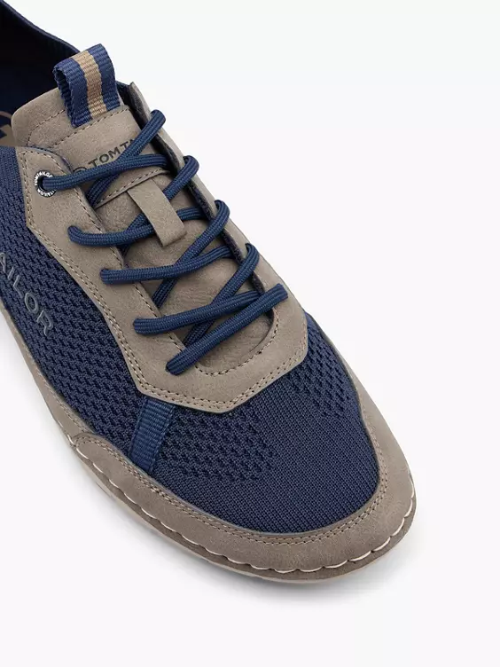 TOM TAILOR Sneaker in blau