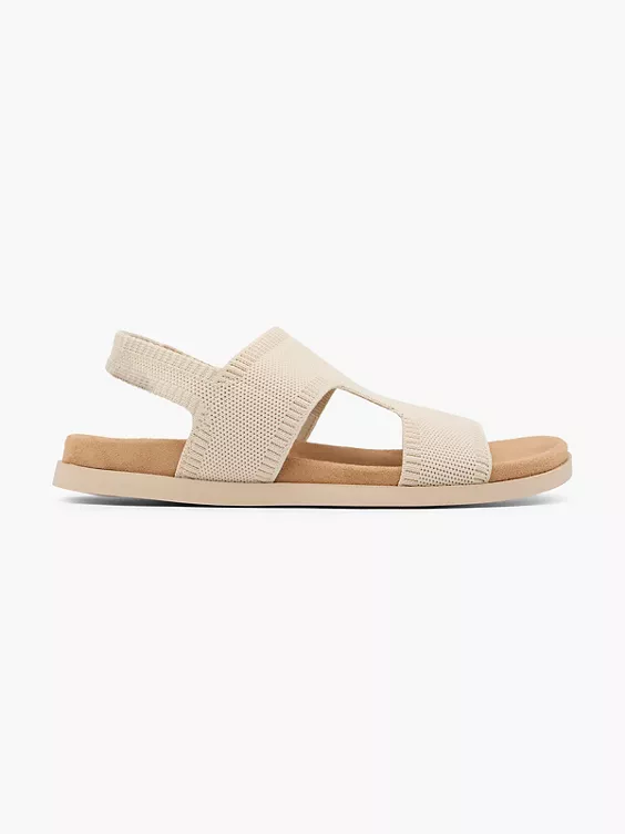 Graceland Sandale in beige