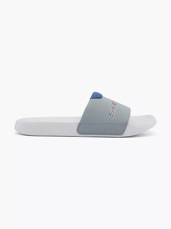Skechers Slides in grau