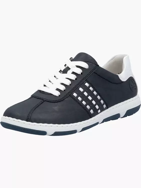 Rieker Damen Schnürschuhe in blau