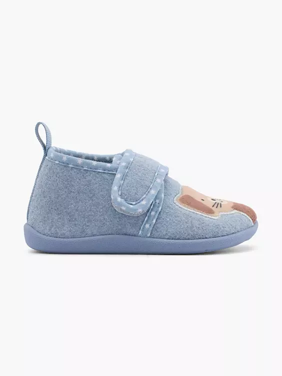 Vty Hausschuh in blau