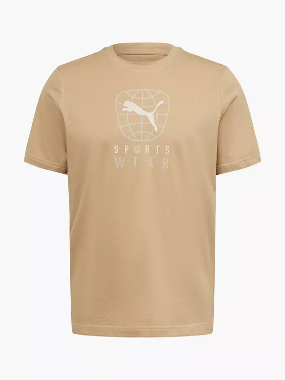 PUMA T-Shirt in beige