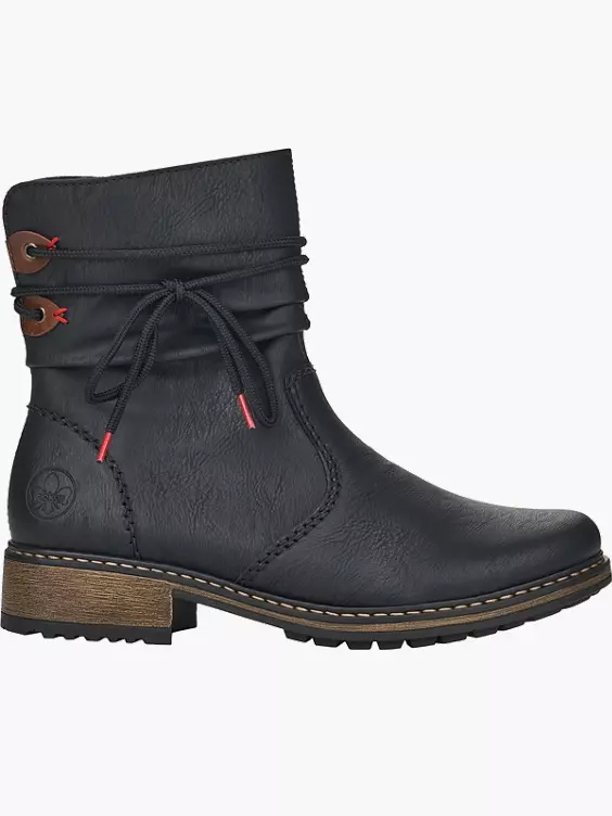 Rieker Damen Kurzstiefel in schwarz