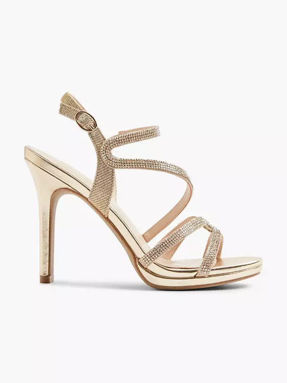 Catwalk Sandalette in gold