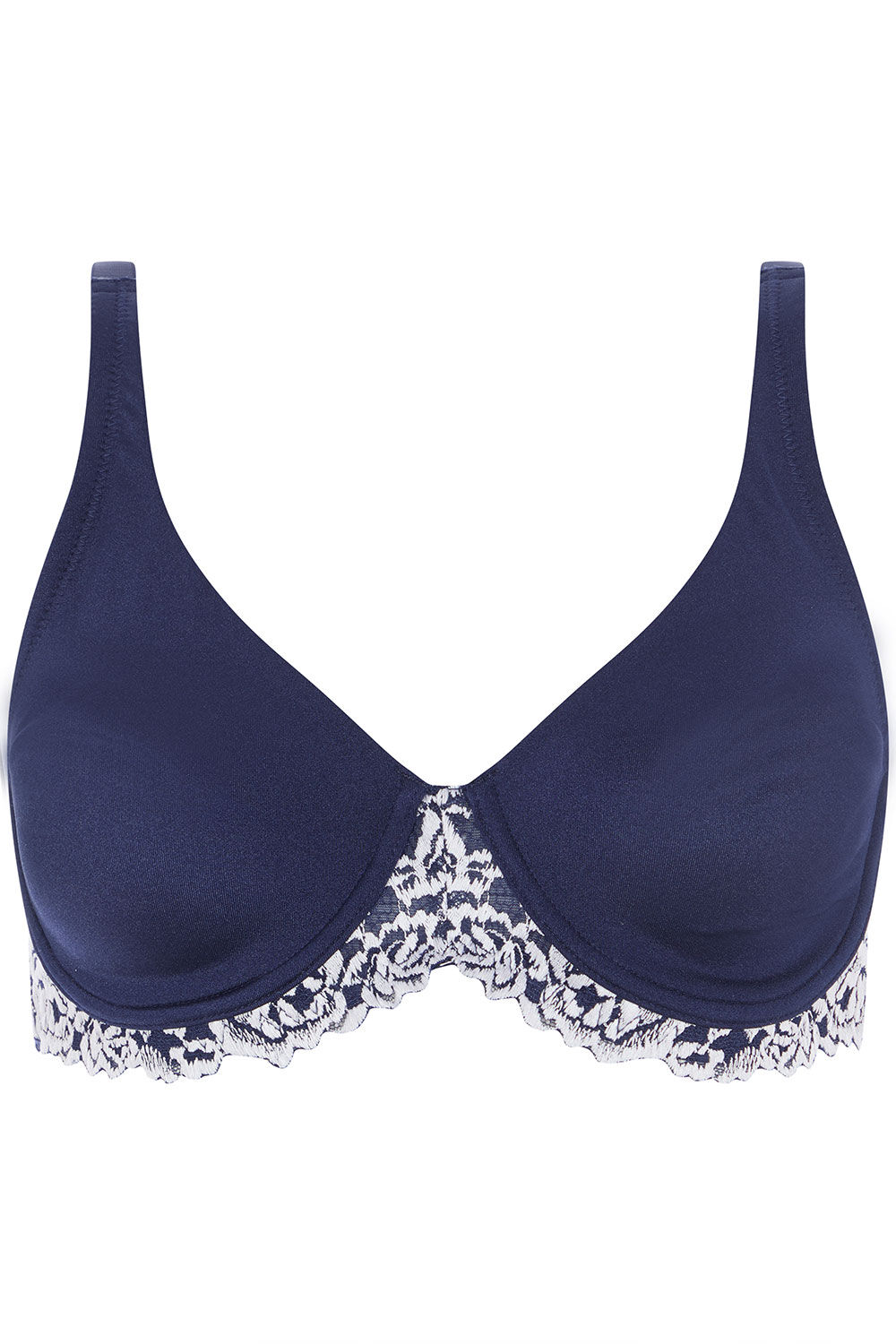 Micro Lace 2 Tone Lace Underwired Bra