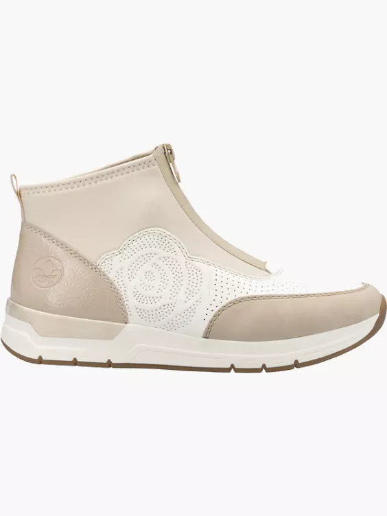 Rieker Damen Sneaker High in beige