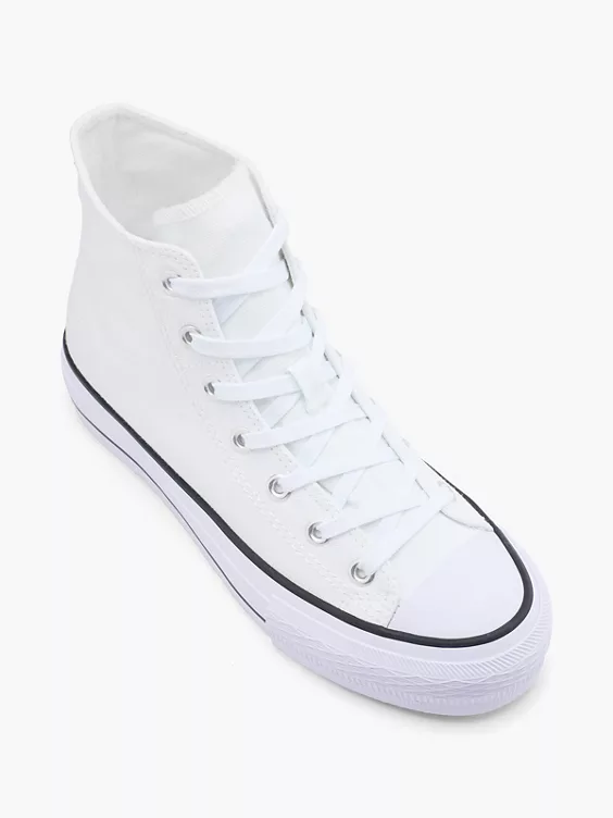 Vty Hoher Sneaker in weiß