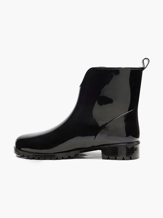 Graceland Gummistiefelette in schwarz