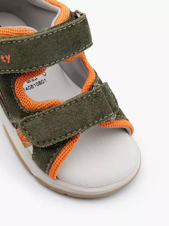 Vty Leder Lauflerner in khaki