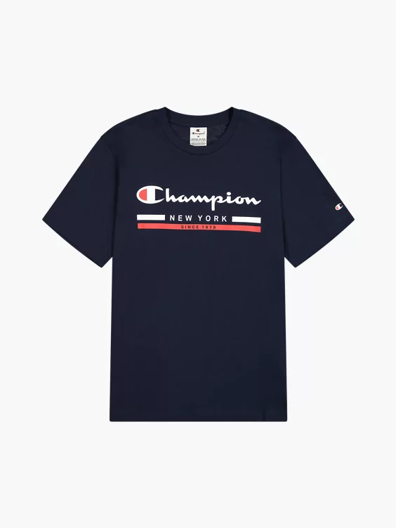 Champion T-Shirt in dunkelblau